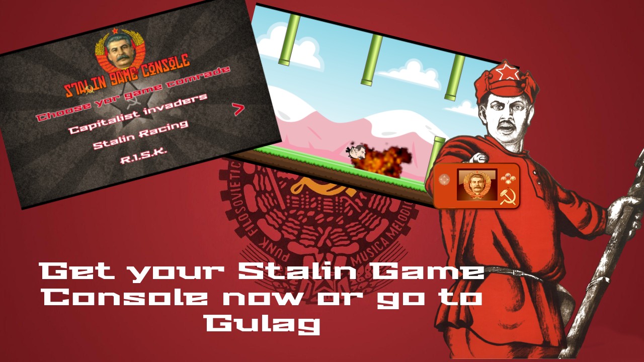 Stalin Game Console by Letipas