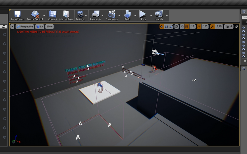 Horror template for Unreal Engine 4 by PixelSpeed