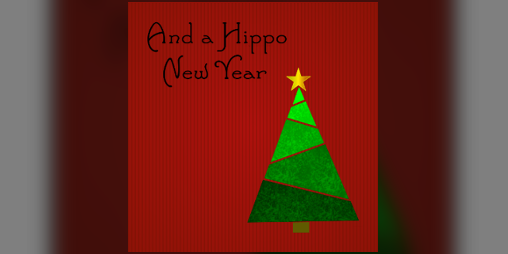 Cover image for And a Hippo New Year