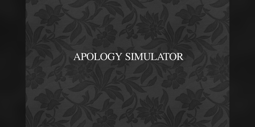 Cover image for Apology Simulator