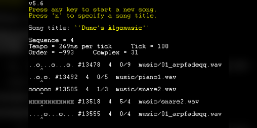 Cover image for Dunc's Algomusic
