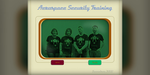 Cover image for Aerospace Security Training