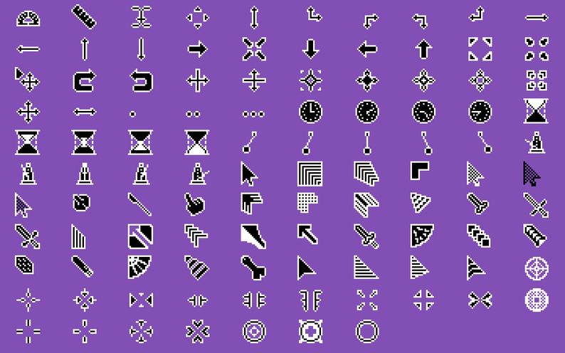 Mouse Cursor Pack by Megabyte Games