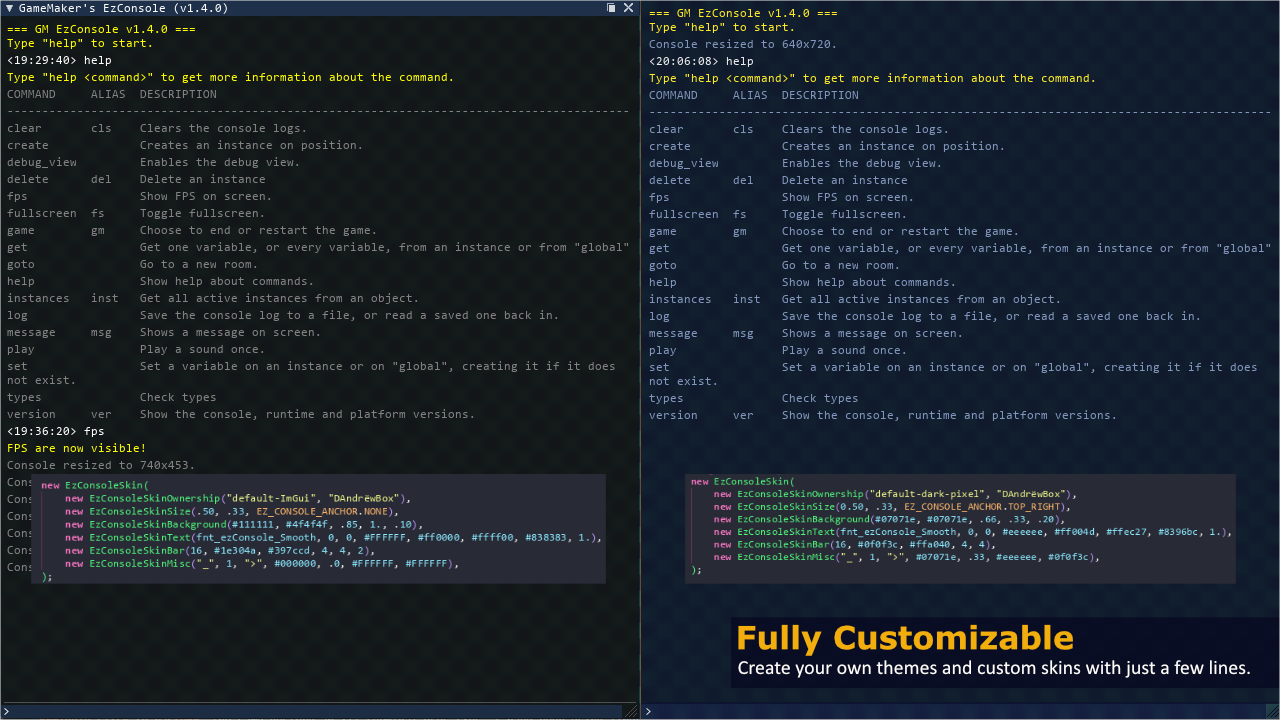 Screenshot 3 for GM-Ez-Console