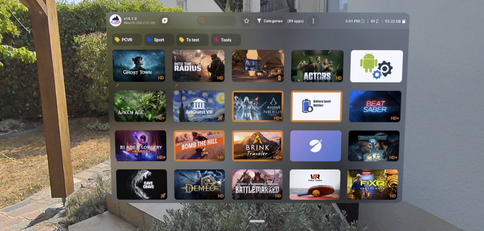 Screenshot 2 for Quest Games Optimizer (QGO)