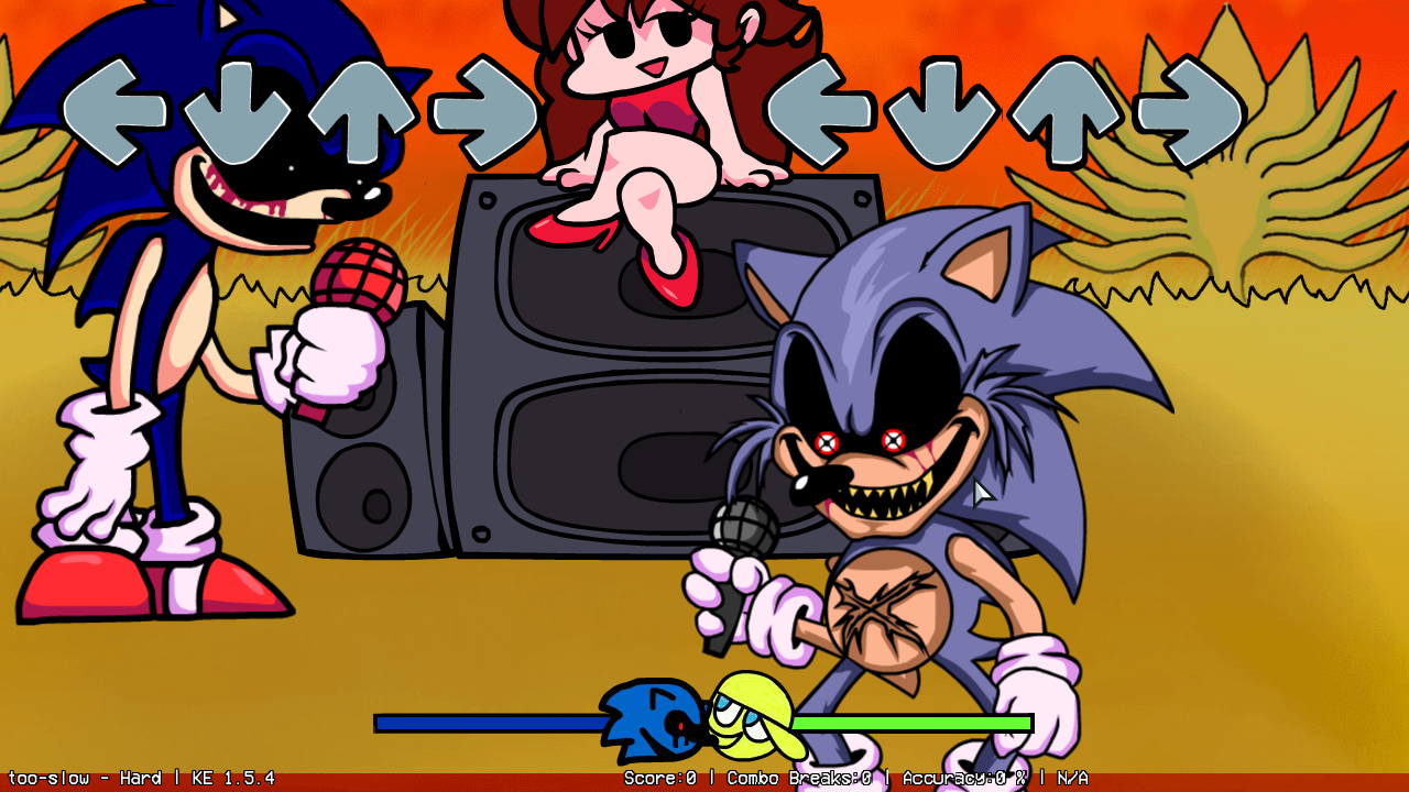 VS SONIC.EXE ROUND 2 - ALL SECRET SONGS - SONIC.EXE PC PORT LORD X, SANIC. EXE, FLEETWAY SONIC ETC 