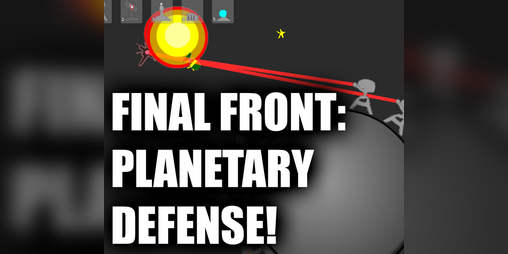 Cover image for Final Front Planetary Defence