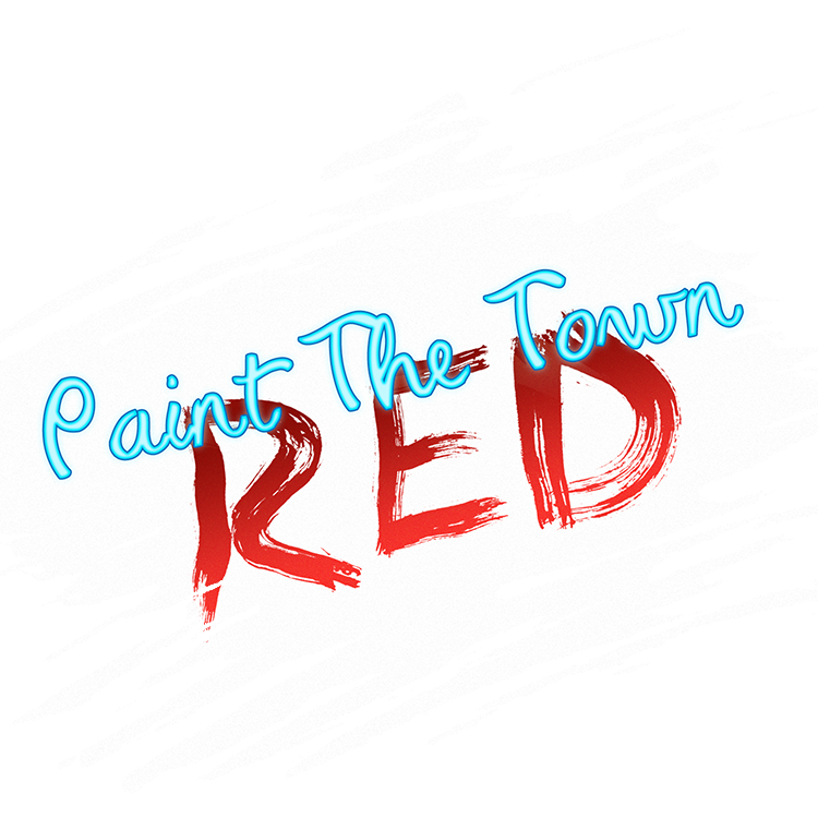 what does it mean to paint the town red
