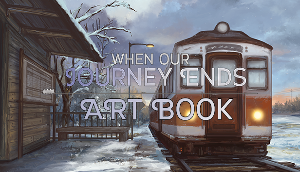 Cover image for When Our Journey Ends Artbook