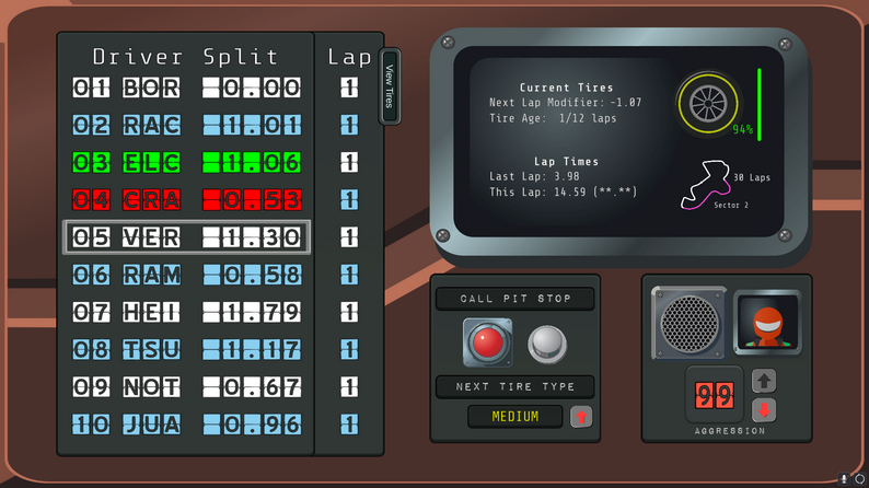 Race Engineer Simulator by Sergeant_Slash