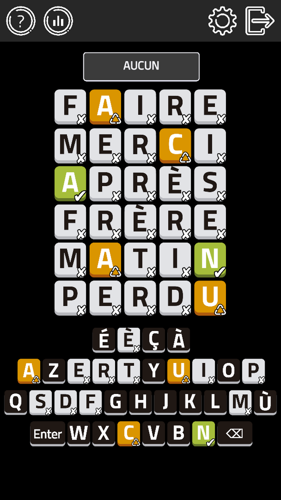 Wordle Français By Molly Rose