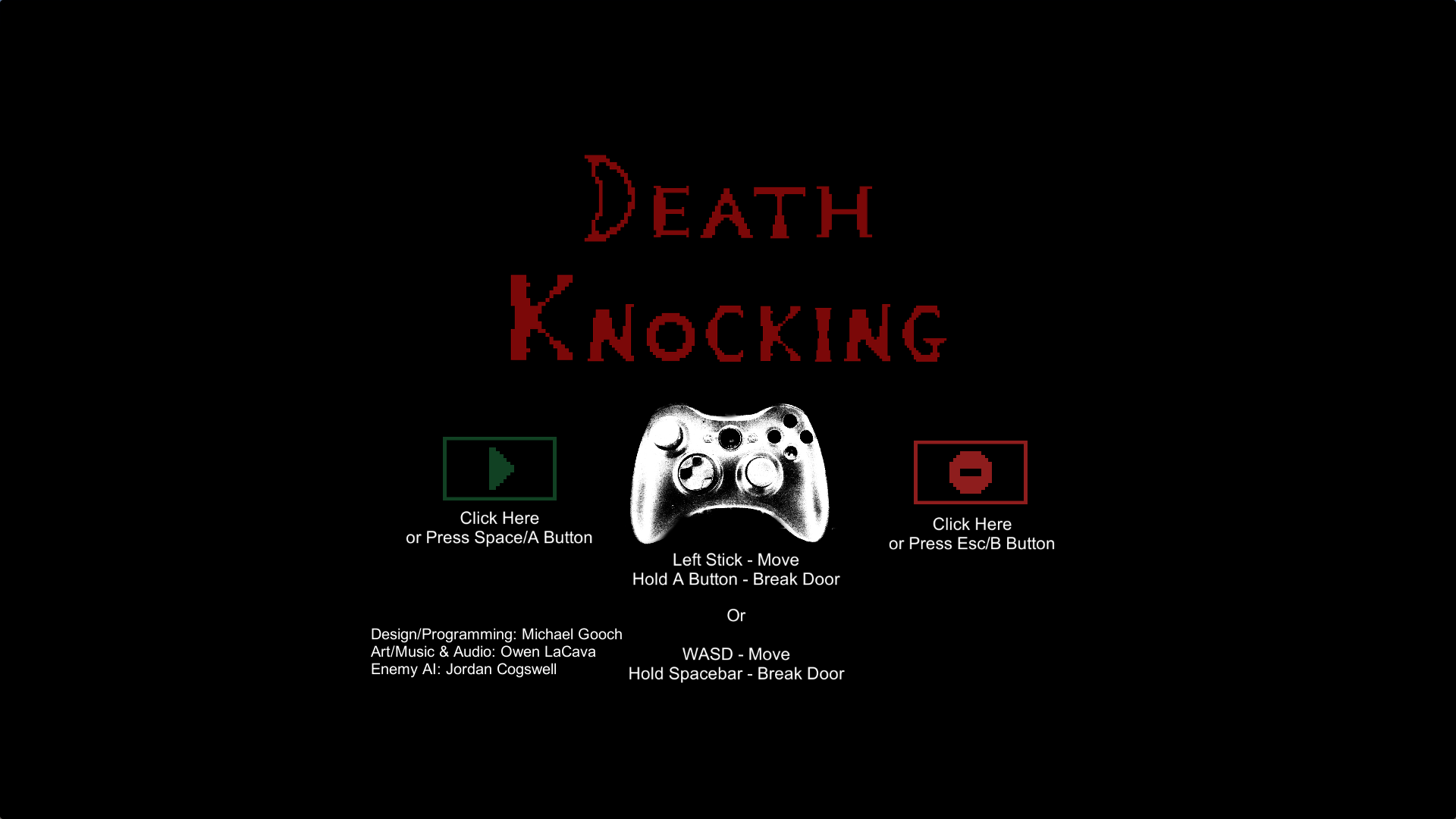 Ludum Dare 38: Death's Knocking