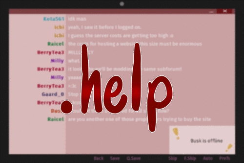 Cover image for .help