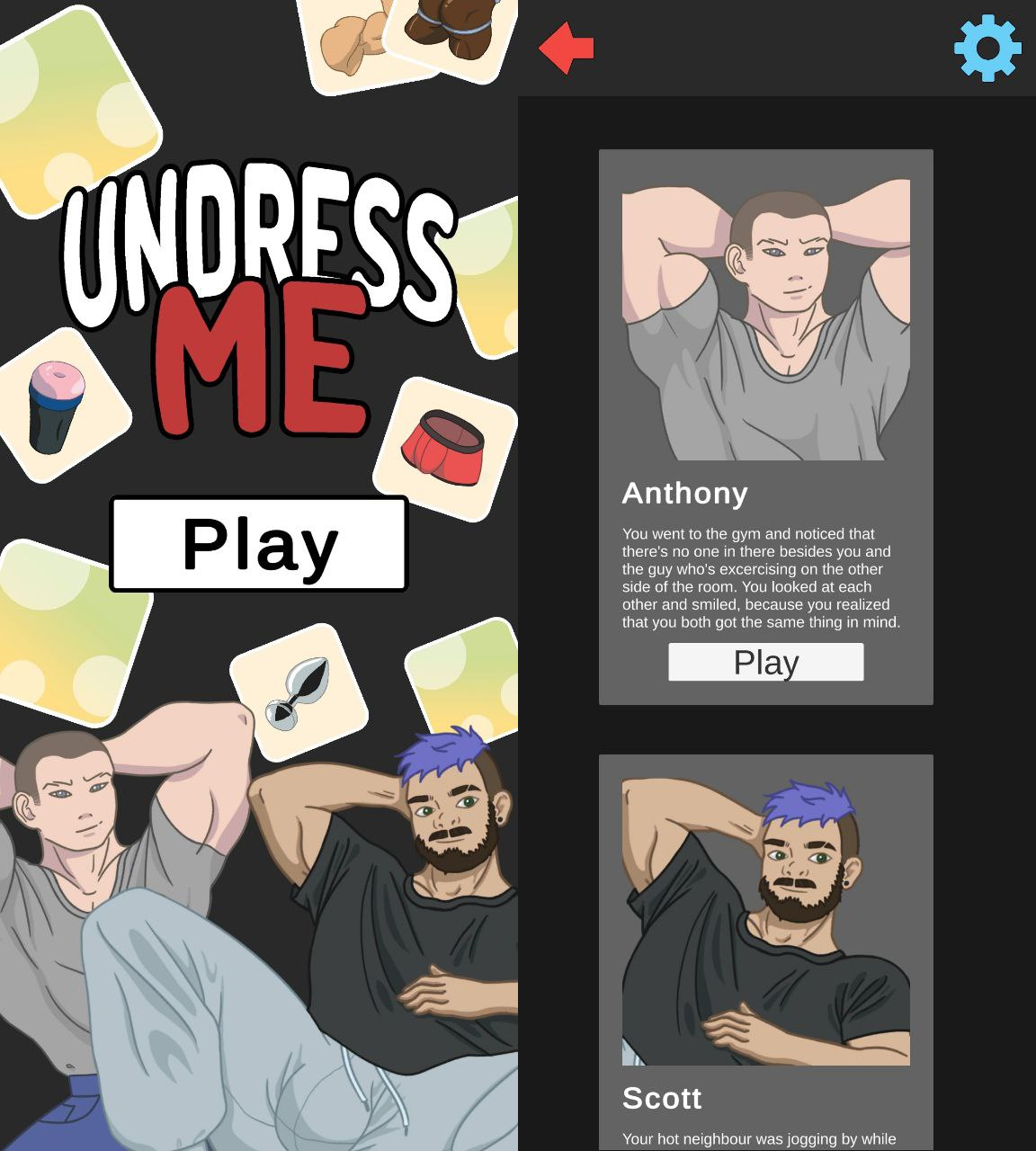 Game undress me