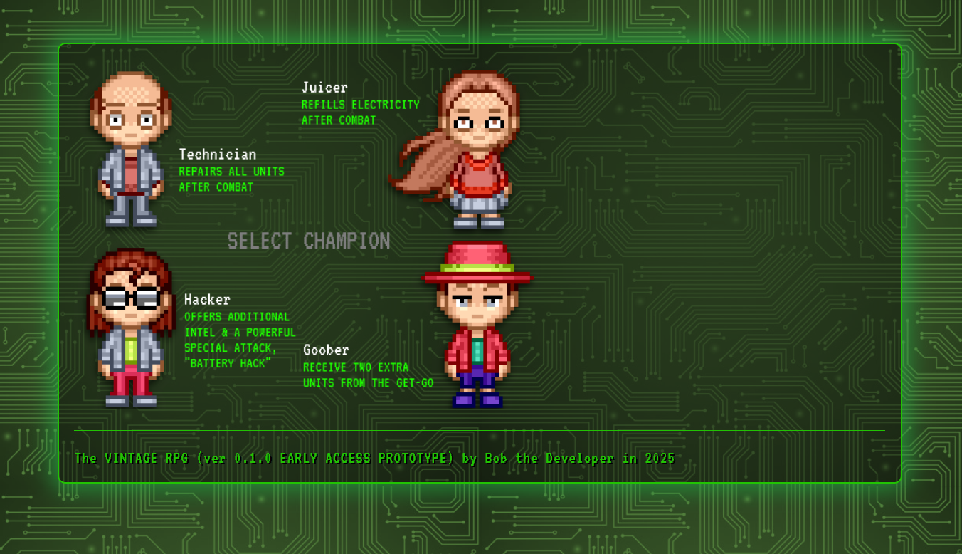 Screenshot 2 for The Vintage RPG