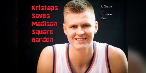 Cover image for Kristaps Saves Madison Square Garden