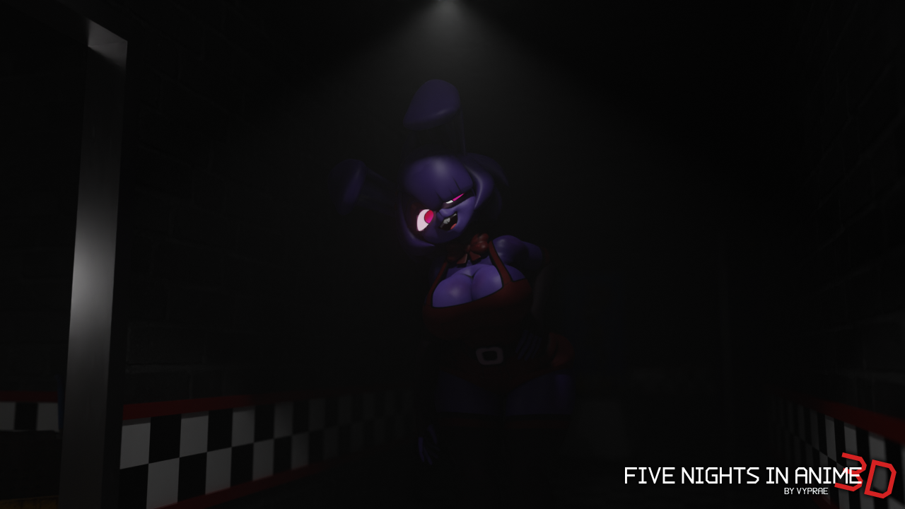Esse fnaf ta meio sus! - Five Nights In Anime 3D 