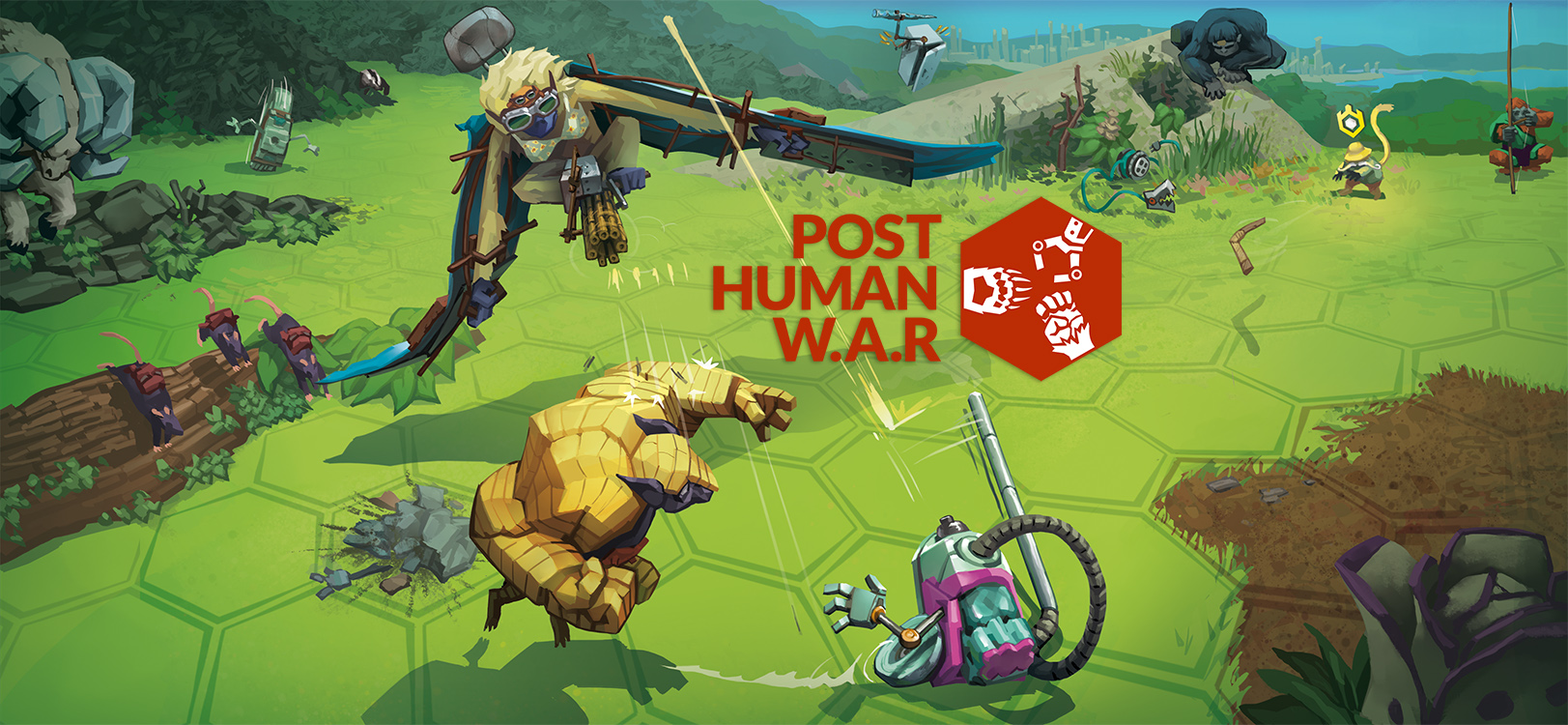 Cover image for Post Human W.A.R
