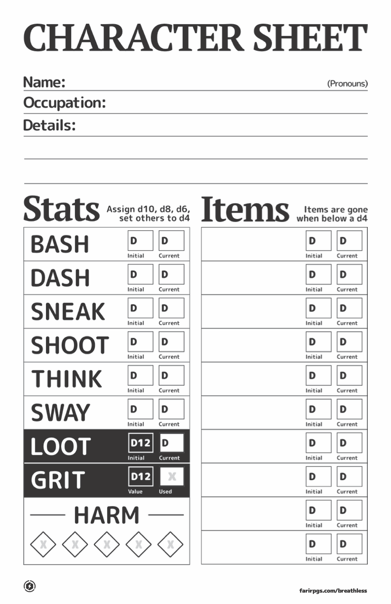 Screenshot 4 for Breathless - System Reference Document