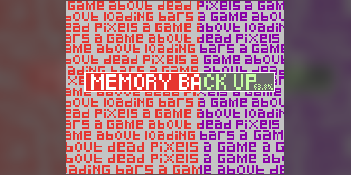 Cover image for MEMORY BACK UP :