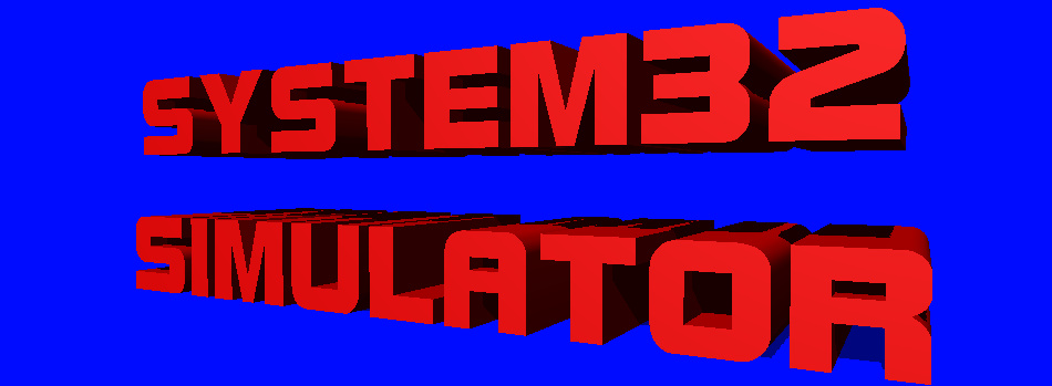 System 32 Simulator