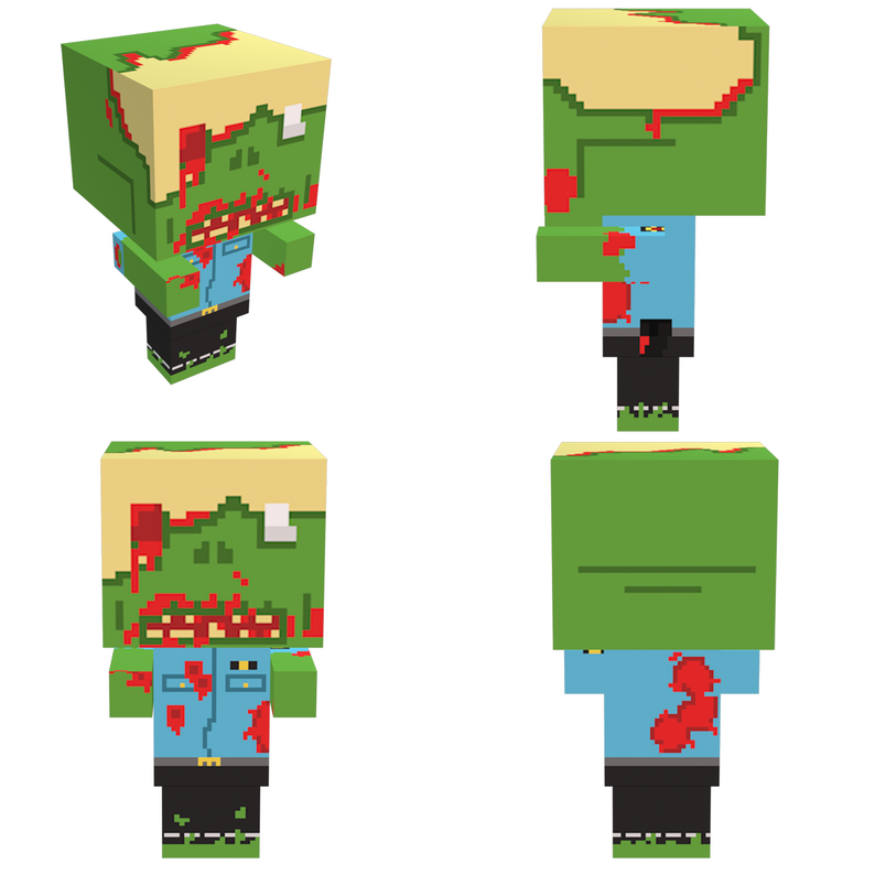 Block Zombies Collection by BjornH