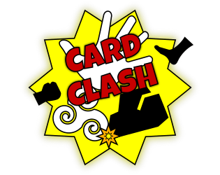 Card Clash   - A fighting card game of attacks and counterattacks for 2 Players 