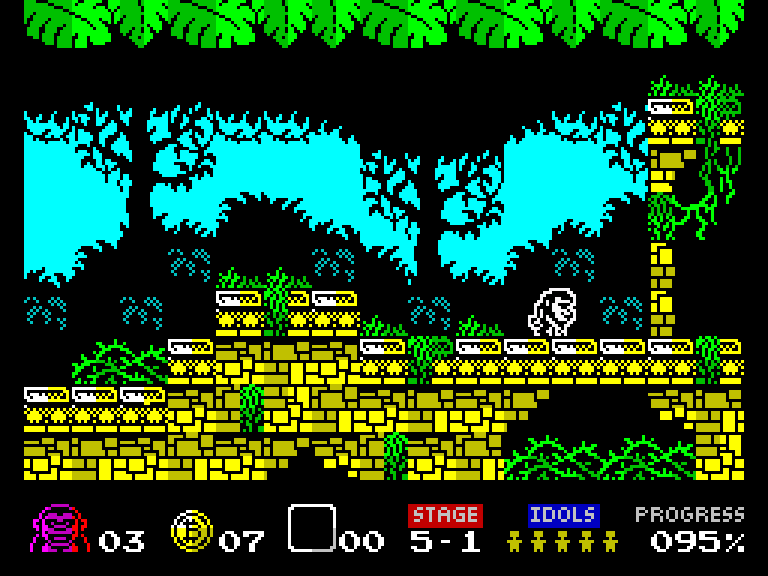 Tokimal (ZX Spectrum 128k) by Pat Morita Team