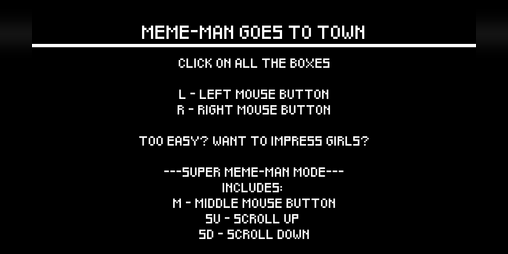 Cover image for Meme-Man Goes to Town