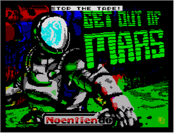 Get Out Of Mars -ZX Spectrum-