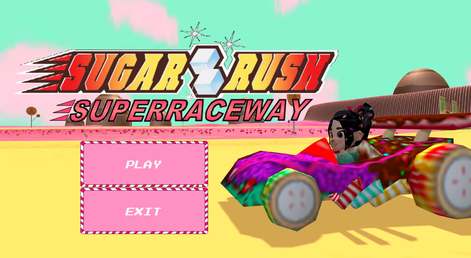 Sugar Rush Superraceway by Ofihombre for Wreck-It Ralph Game Jam - itch.io