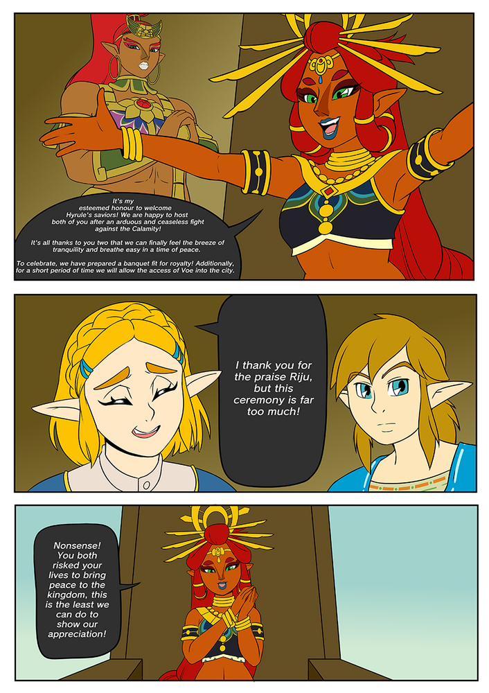 Gerudo's Hospitality by Anastimafilia