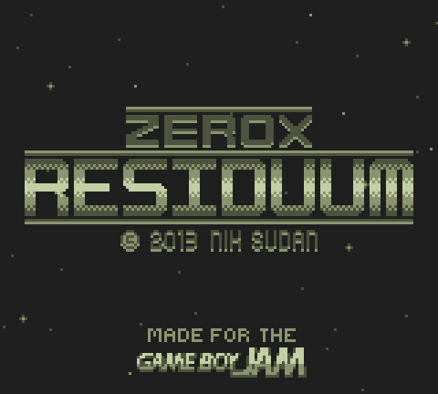 Cover image for Zerox Residuum