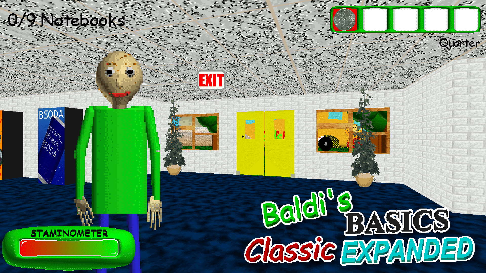 How to download old baldi's basics plus version 