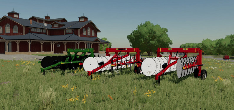 Frontier/H&S Hay Rake - FS22 by wademitch Modding And Edits