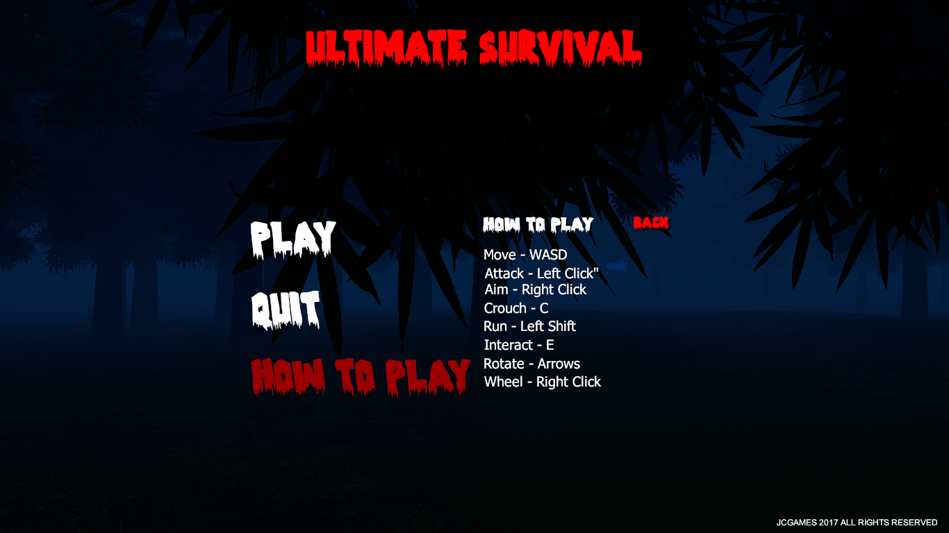 Ultimate Survival VERSION 0.1.7 by julioamancio