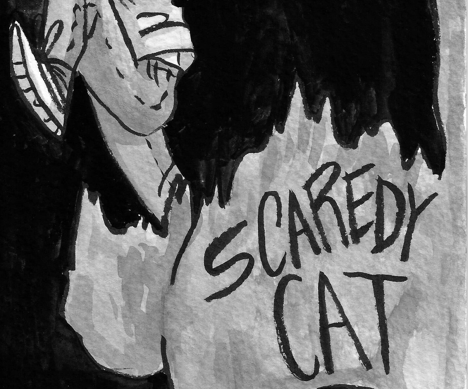 Scaredy Cat 1 By Potatofuzz