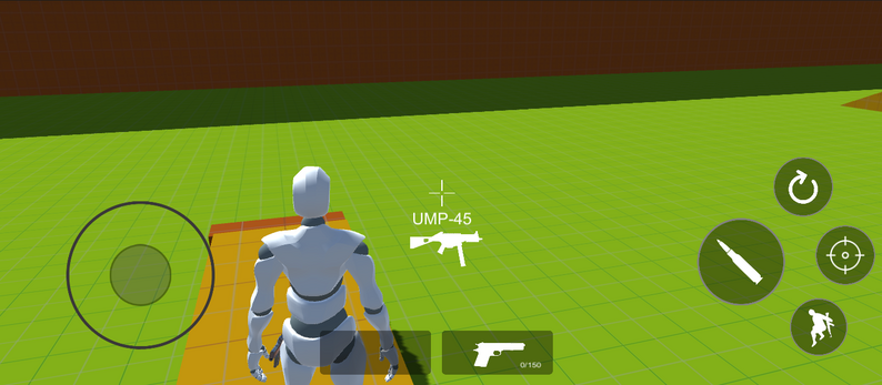 Third Person Mobile Controller + shooter by Weird Brothers