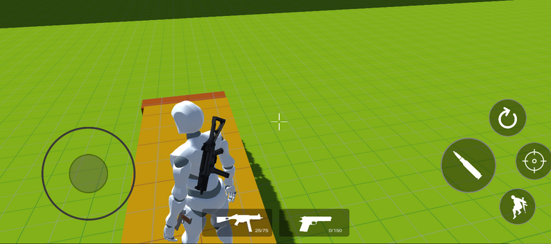 Third Person Mobile Controller + shooter by Weird Brothers