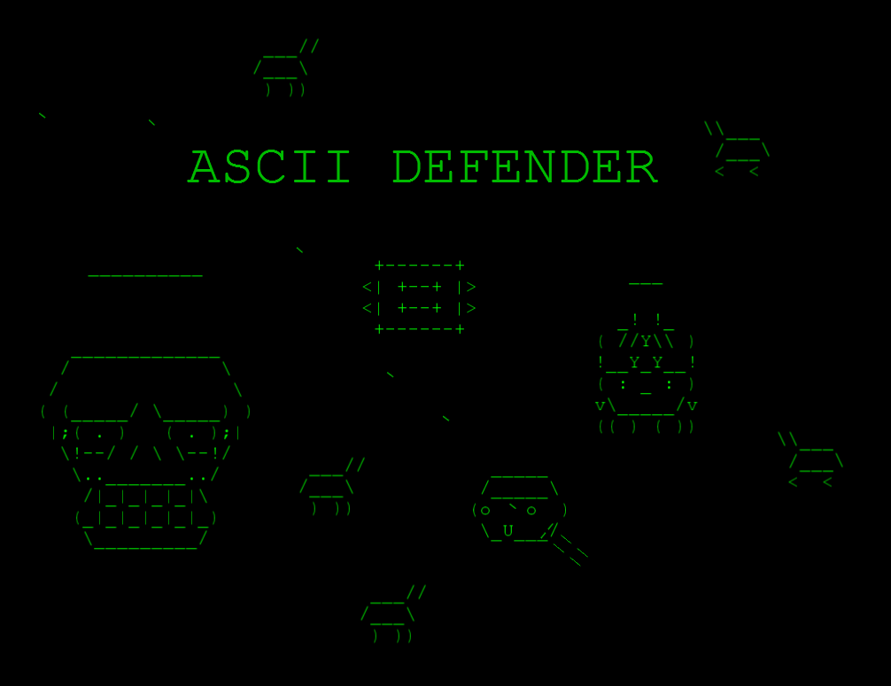 ASCII Defender
