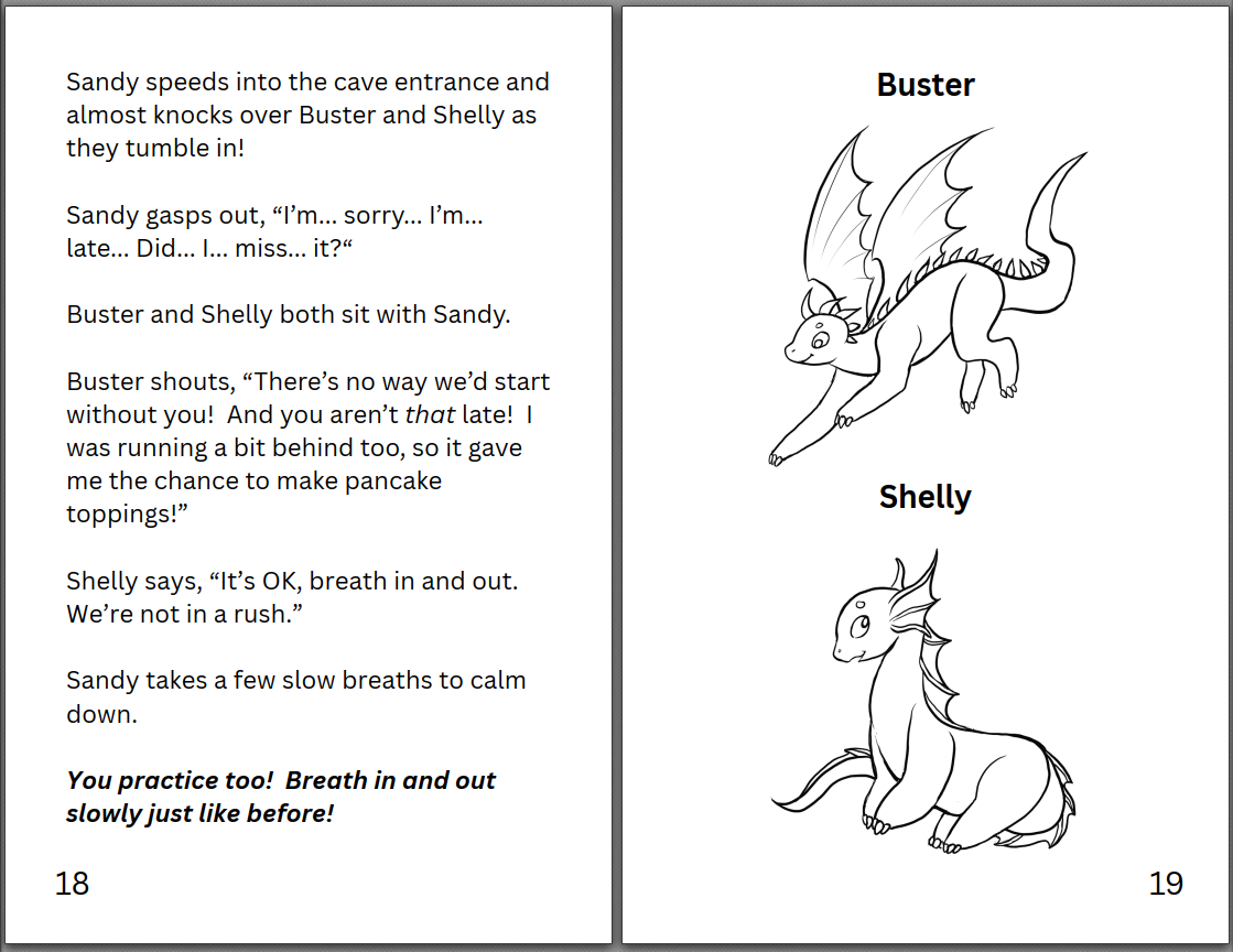 Screenshot 5 for StoryGuider: Sandy's Hearts and Crafts!