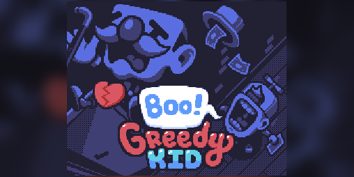 Cover image for Boo! Greedy Kid