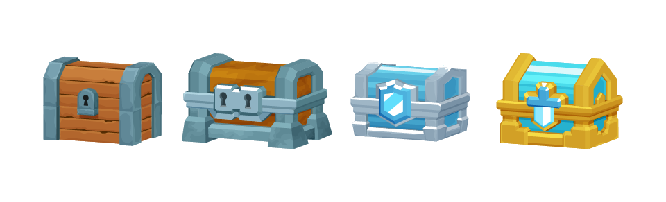 Game Chests With Open up Animation