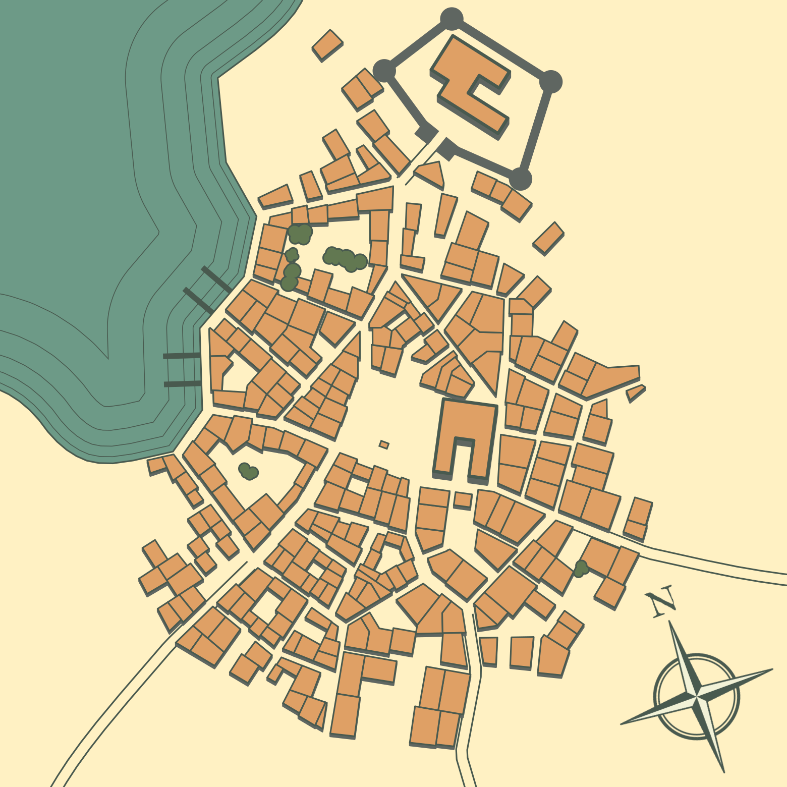 minecraft medieval rpg map
