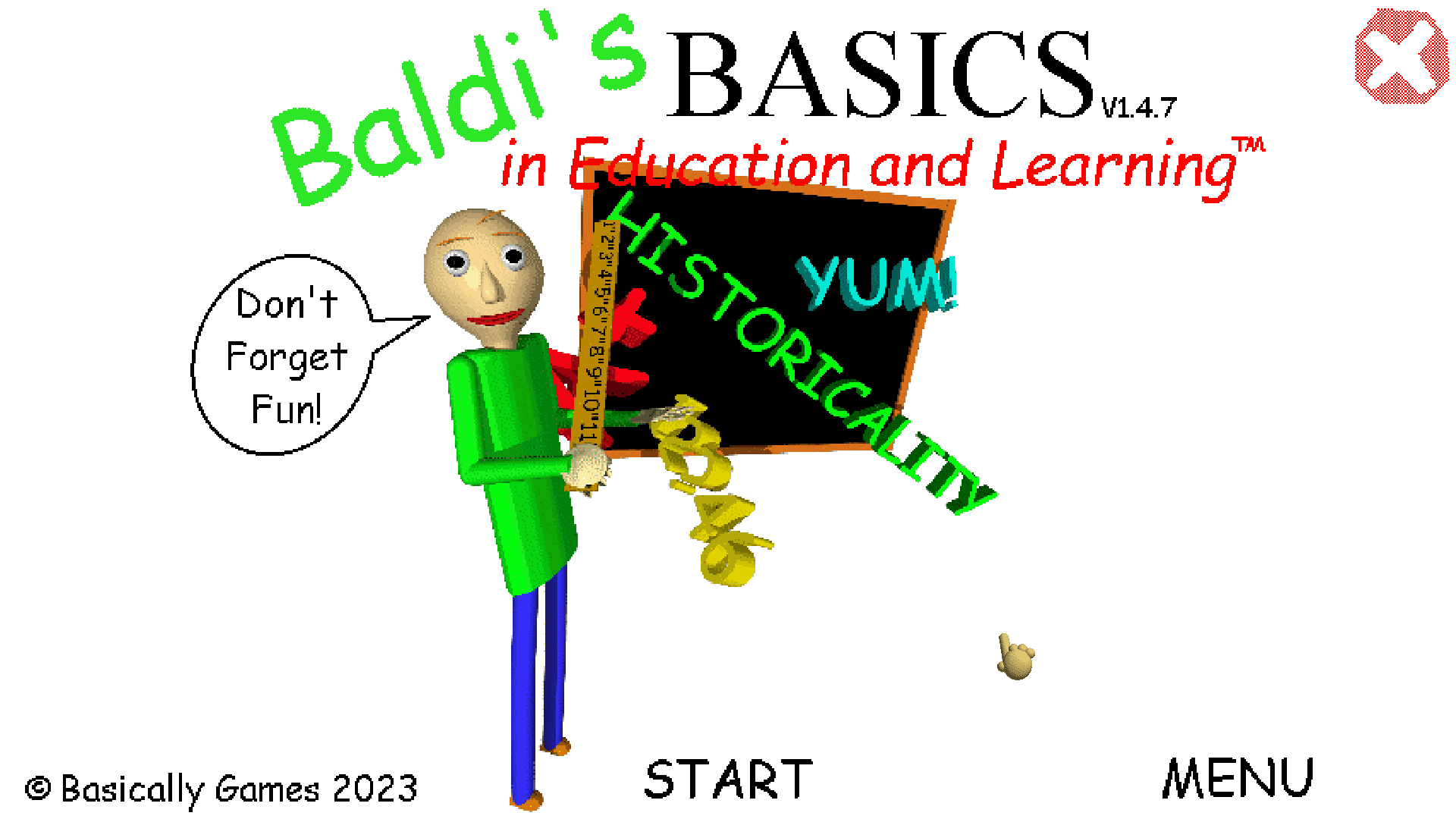 All Characters & Voices v1.3.2 - Baldi's Basics in Education and Learning  (NEW) 