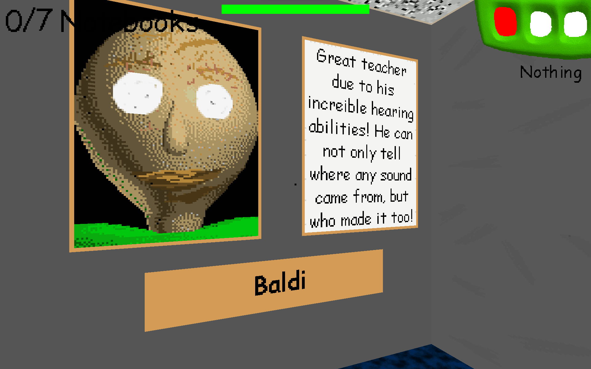 Baldi Basics Spoopy Mod em Jogos na Internet
