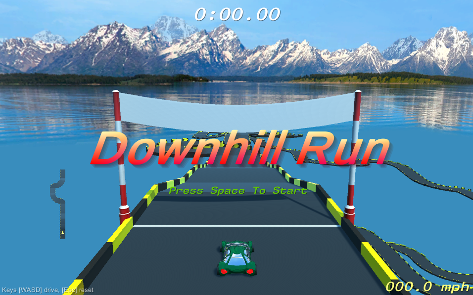 Cover image for Down Hill Run