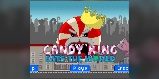 Cover image for Candy King Eats The World