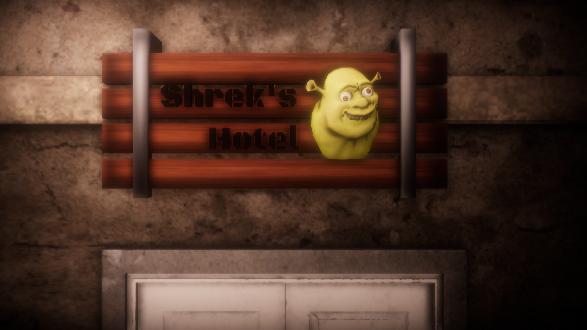 Five nights at shreks hotel. 5 Nights at Shrek's Hotel. Отель Шрека игра. Пять ночей в отеле Шрека. Five Nights at Shrek's Hotel 2.