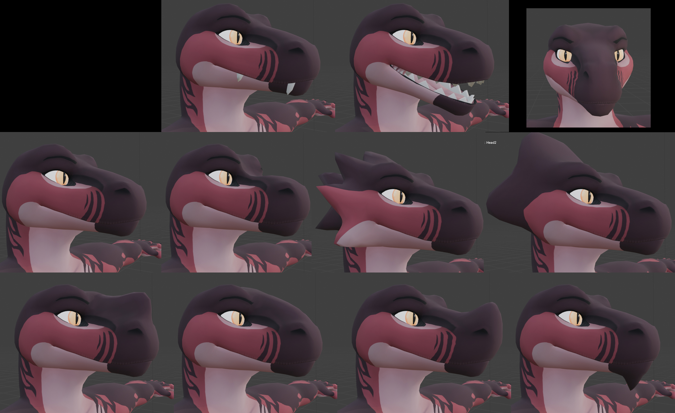 Raptor 2.0 VRchat Model by Zairiza